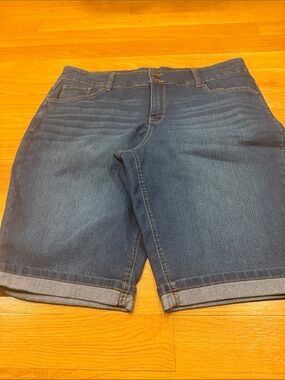Style & co women’s skimmer shorts jeans size 18W.